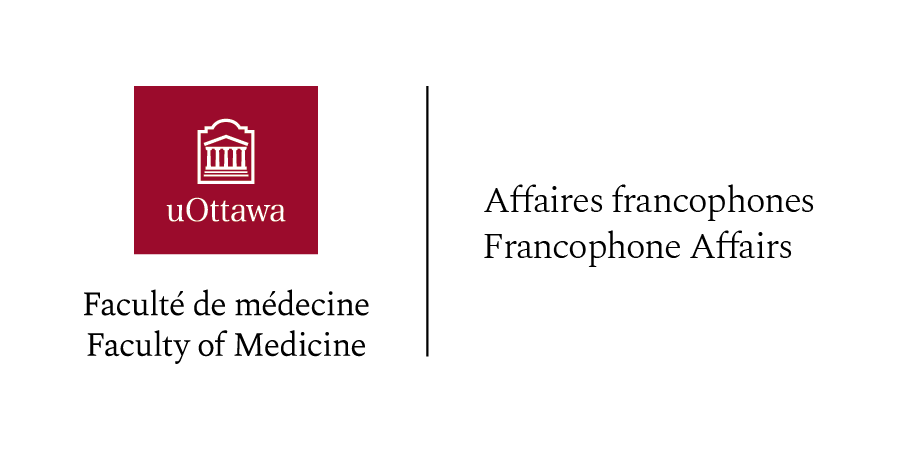 Logo de Affaires Francophones Faculté de Médecine Université d'Ottawa